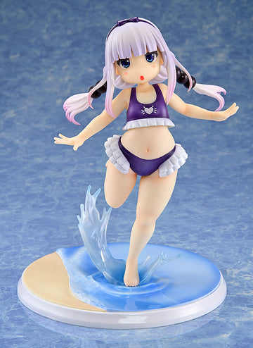 Kanna Kamui: Excited to Wear a Swimsuit at Home Ver. (Purple) 1/6 Scale Figure