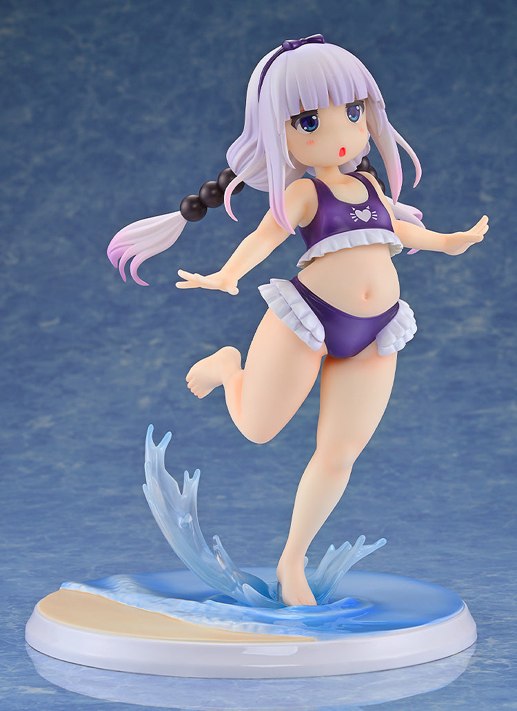 Kanna Kamui: Excited to Wear a Swimsuit at Home Ver. (Purple) 1/6 Scale Figure