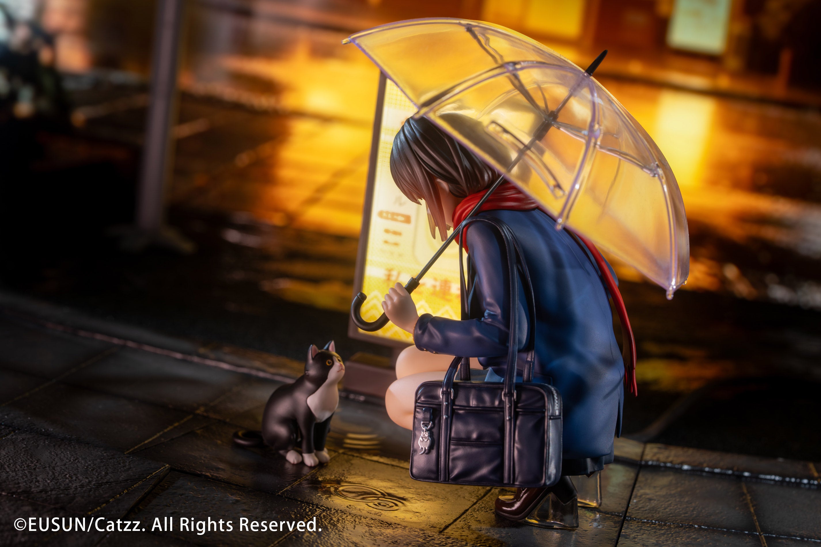 Rainy Day - Meeting Illustrated by Catzz 1/7 Scale Figure