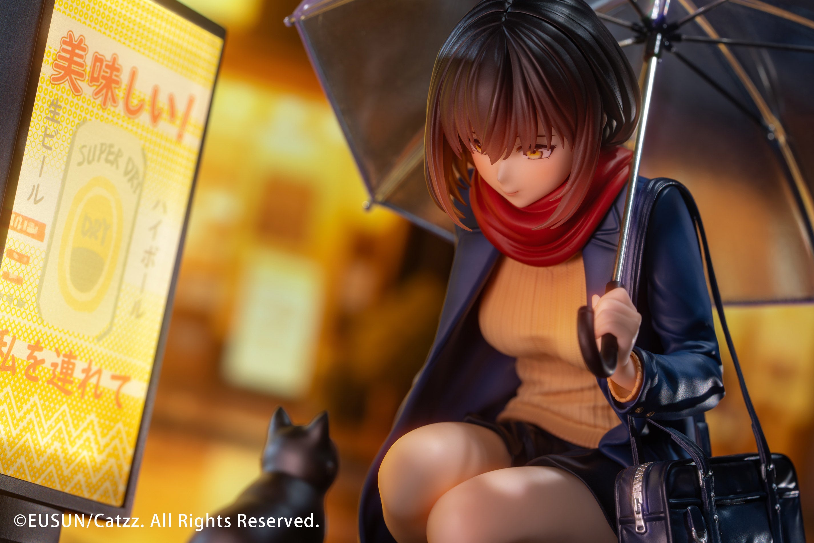 Rainy Day - Meeting Illustrated by Catzz 1/7 Scale Figure