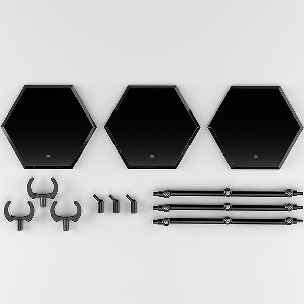 Good Smile Company The Simple Stand x3 Black (for Figures & Models