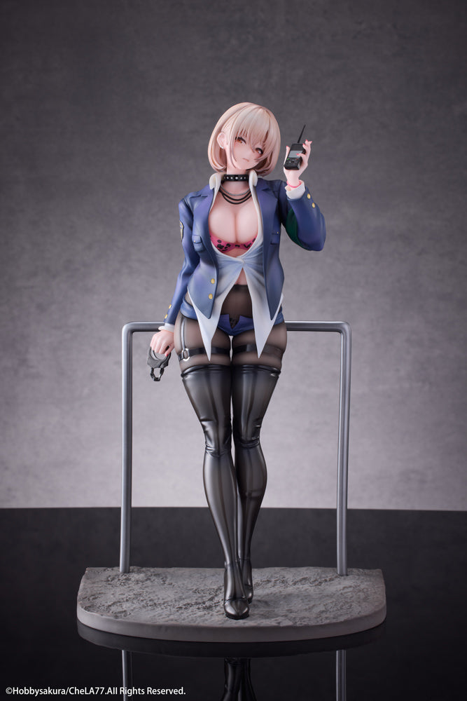 Naughty Police Woman illustration by CheLA77 Limited Edition 1/6 Scale Figure