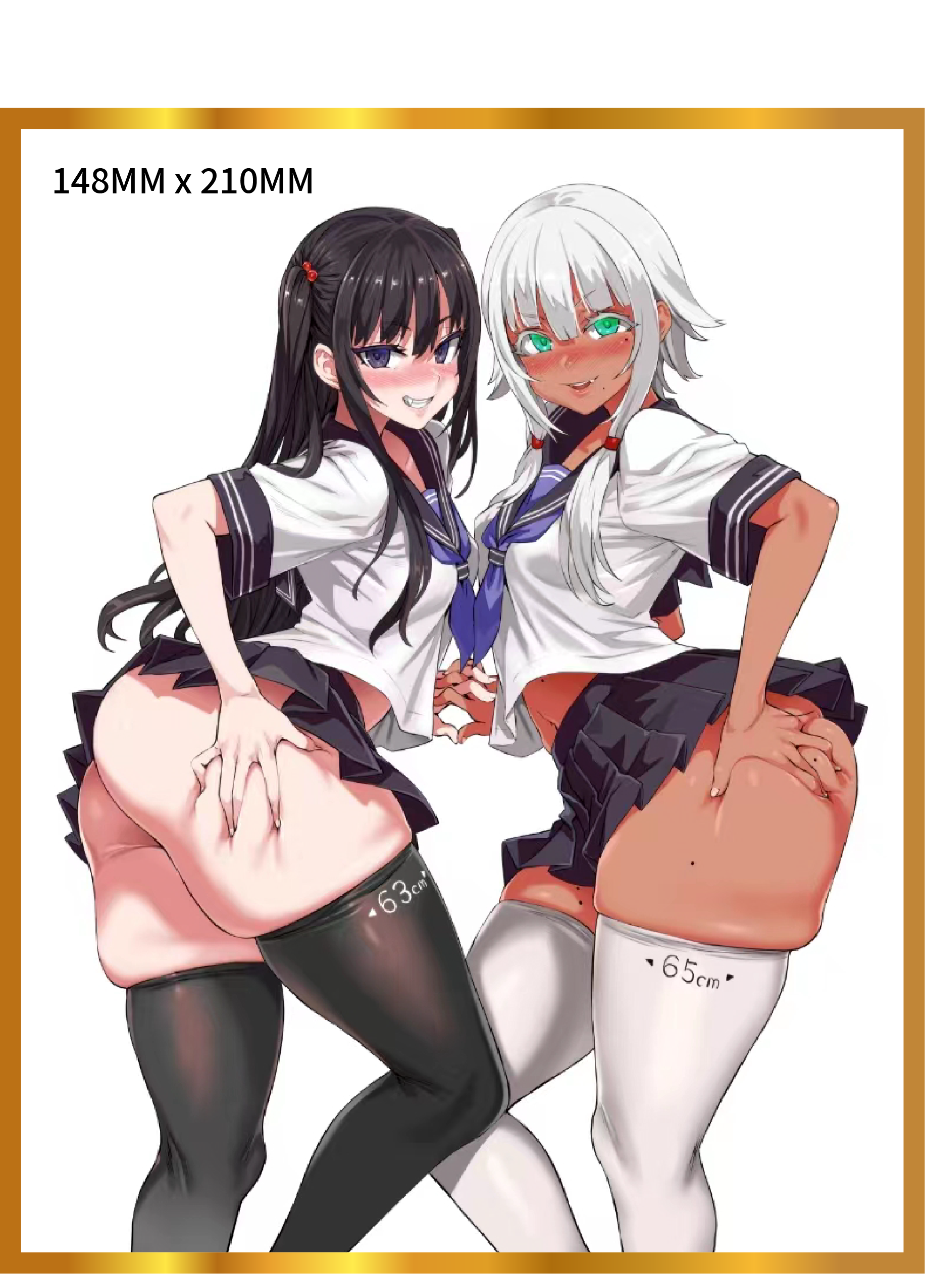 World Where the Thickness of a Girl's Thighs is Equal to Her Social Status Raura Aiza & Iroha Shishikura 1/5 Scale Figure