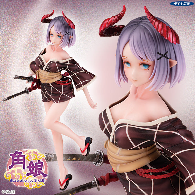 Tsuno Musume Illustration by Shal.E 1/5 Scale Figure