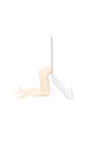 Cell Phone Girl Mobile Stand: White-Pink Pantie