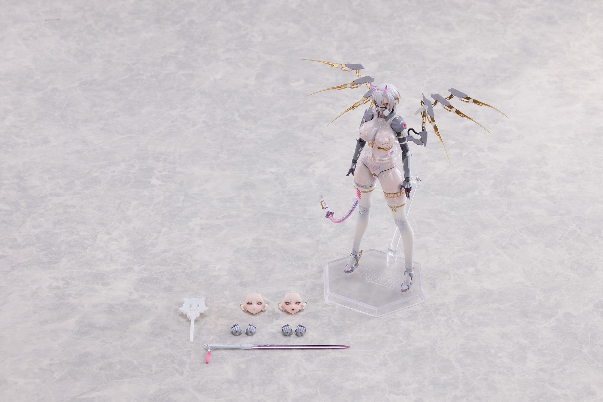 Otherwhere Galactic Series Neon Reika Wing 1/12 - tampilan samping aksesoris