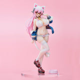 Super Sonico White Cat Ver. Complete Figure (Re-Run)