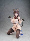 After-school Cat Girl Luna Oboro by Uodenim 1/4 Scale Figure
