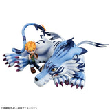 G.E.M. Series Digimon Adventure Garurumon & Ishida Yamato Complete Figure (Re-Run)