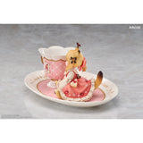 DLC Series Tea Time Cats Orange Cat Complete Figure