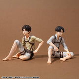 G.E.M. Series Attack on Titan Palm size Ellen & Levi Set Complete Figure