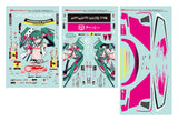 GSR Character Customization Series 051: Racing Miku 2025 Ver. 1/10 Scale Sticker Set
