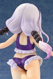 Kanna Kamui: Excited to Wear a Swimsuit at Home Ver. (Purple) 1/6 Scale Figure