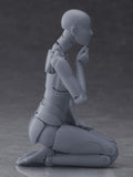 Nishimura Style Drawing Doll Olive Gray