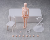 Nishimura Style Drawing Doll Olive Flesh