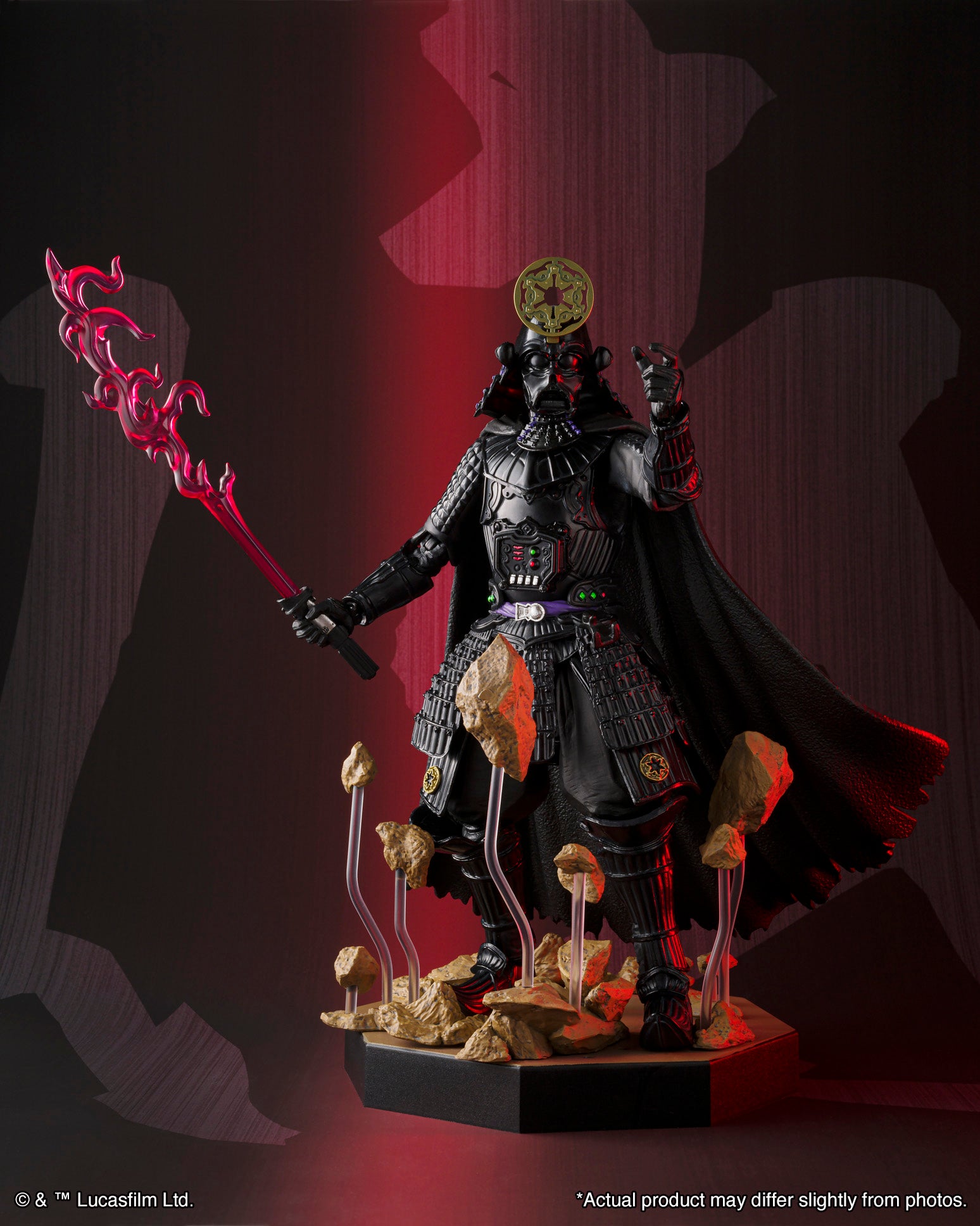 hoop Sympton vaardigheid Bandai Tamashii Nations Meisho Movie Realization Samurai Taisho Darth Vader  (Vengeful Spirit) | Star Wars: Obi-Wan Kenobi | Kappa Hobby