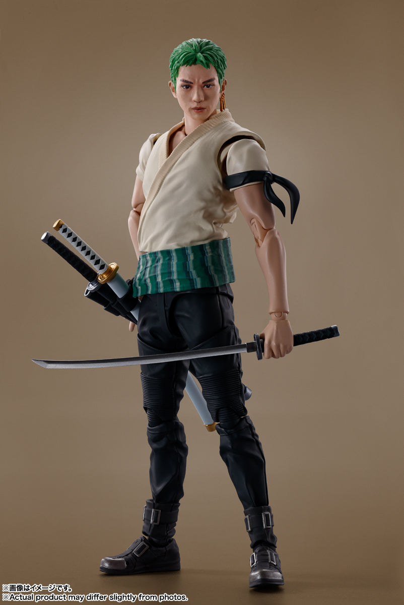 Bandai Tamashii Nations S.H.Figuarts Roronoa Zoro (A Netflix Series: ONE  PIECE), A Netflix Series: ONE PIECE