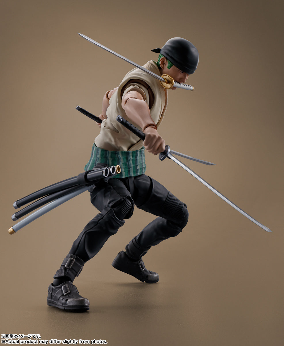 TAMASHII NATIONS - Una serie Netflix: One Piece - Roronoa Zoro, Bandai Spirits S.H.Figuarts TAMASHII NATIONS - Una serie Netflix: One Piece - Roronoa Zoro, Bandai Spirits S.H.Figuarts