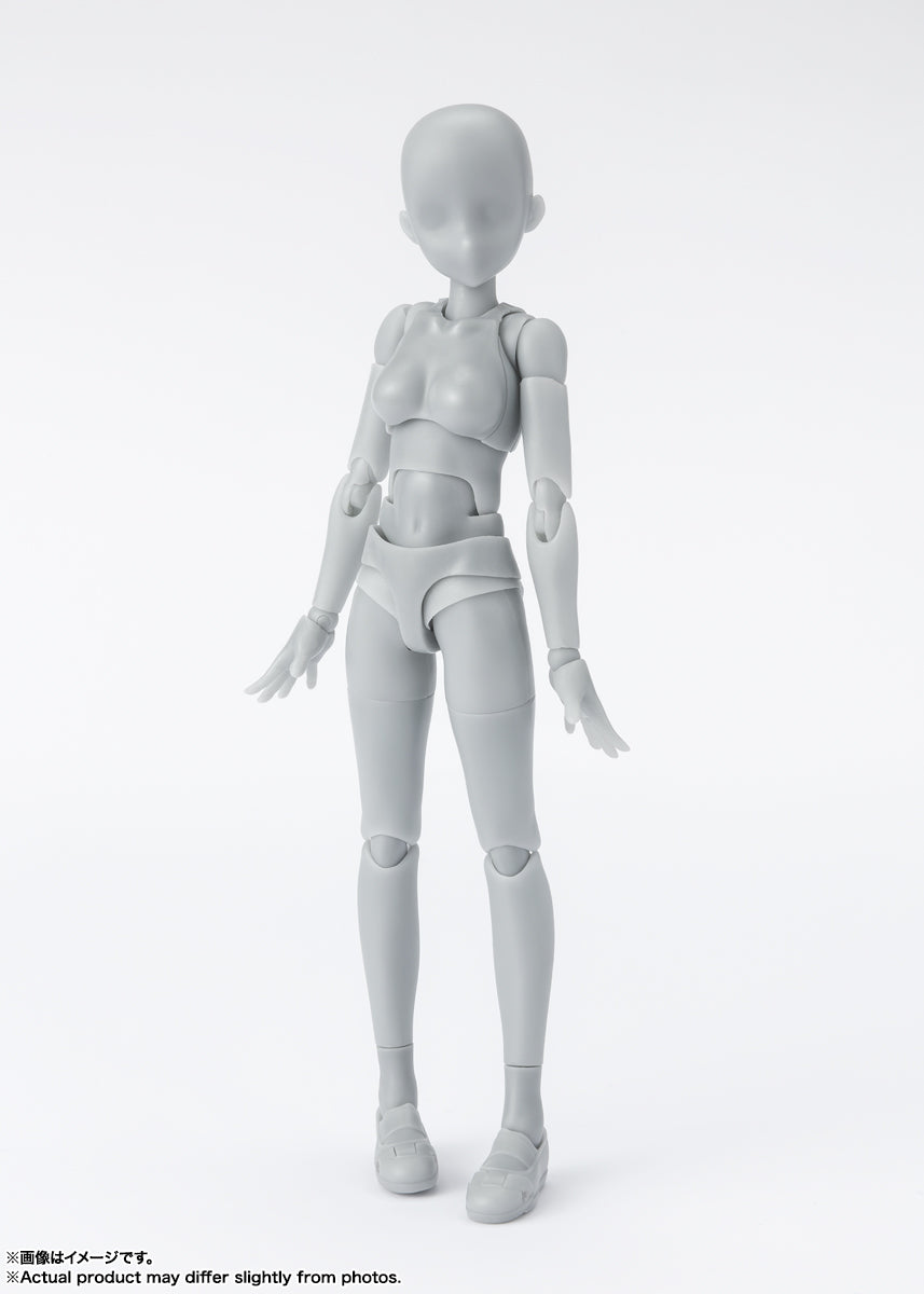 Bandai Tamashii Nations S.H.Figuarts Body-Chan -School Life- Edition DX Set  (Gray Color Ver.)