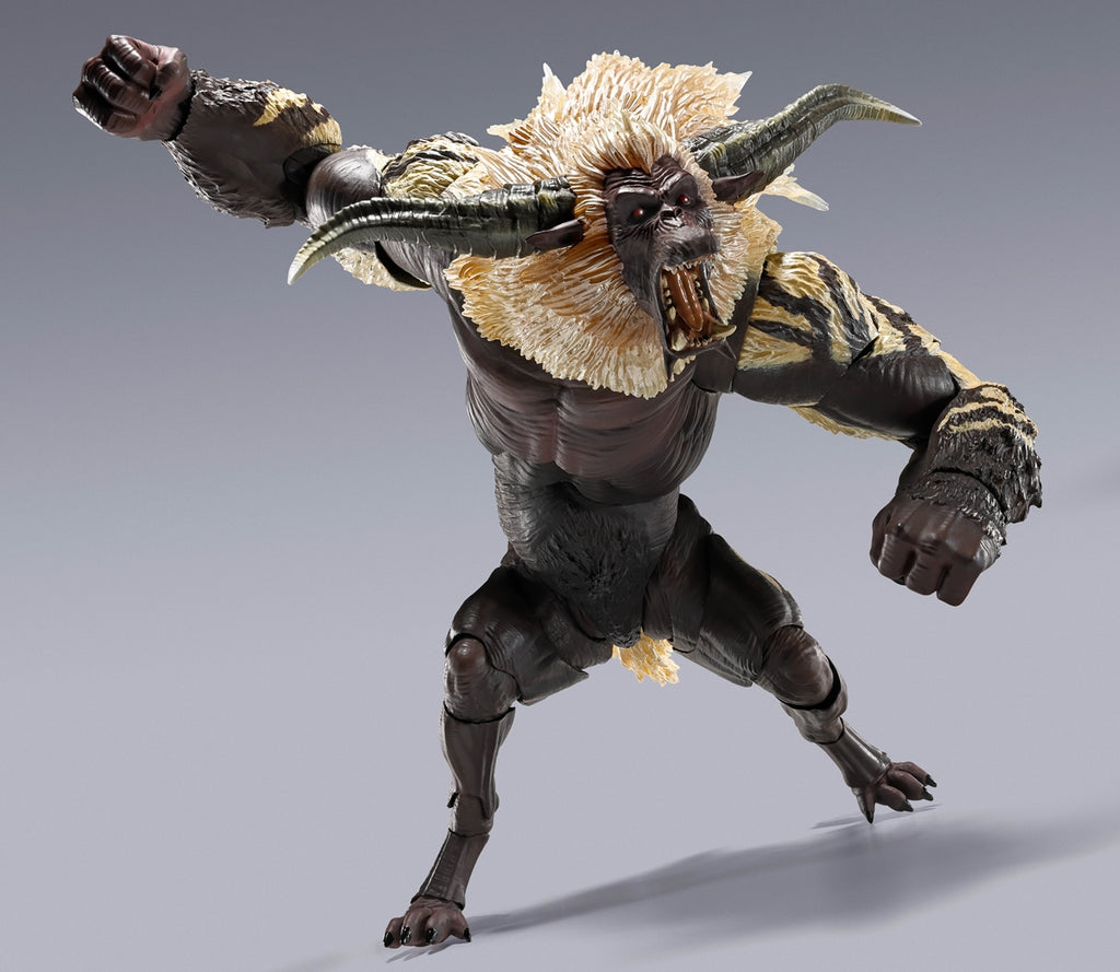 Bandai Tamashii Nations S.H.MonsterArts Furious Rajang | Monster Hunter ...