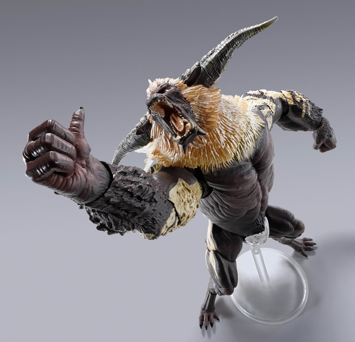 Bandai Tamashii Nations S.H.MonsterArts Furious Rajang | Monster Hunter ...