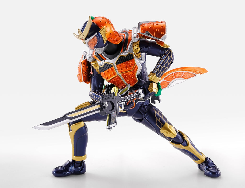 S.H.Figuarts Kamen Rider Gaim Orange Arms – Action Figure Deluxe Con Armi E Parti Intercambiabili, Distribuzione Bluefin