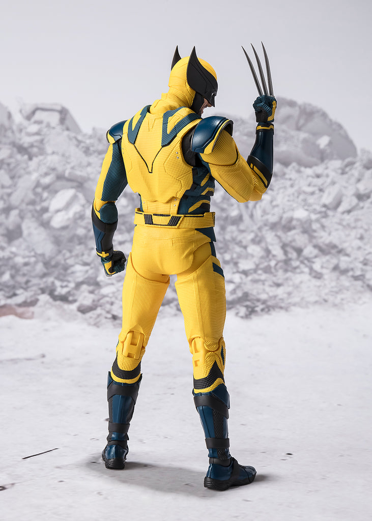 TAMASHII NATIONS S.H.Figuarts Deadpool (da Deadpool & Wolverine) Action Figure Con Headpool E Accessori