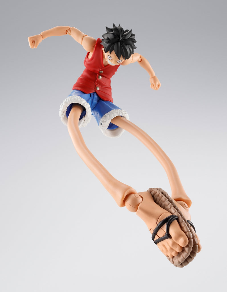Figurine One Piece S.H. Figuarts Monkey D. Luffy - Romance Dawn - Bandai Tamashii Nations - Neuf Sous Blister