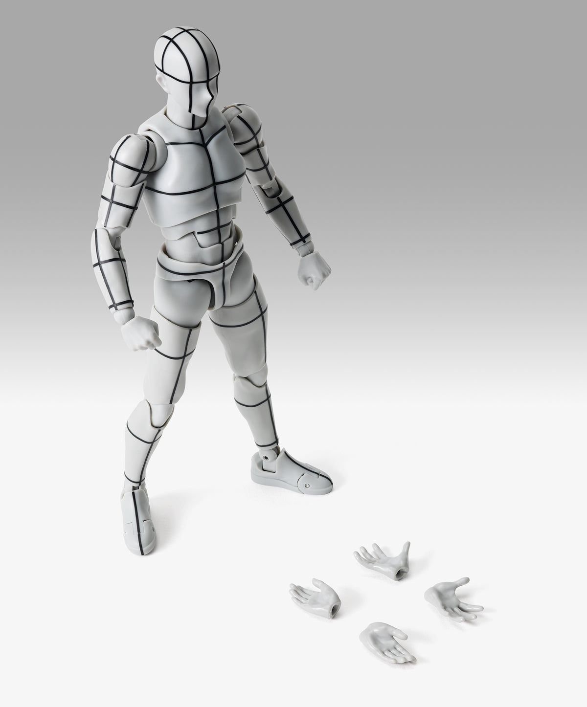 S.H.Figuarts Body-Kun -Sports Edition- Wire Frame (Gray Color Ver.)