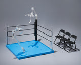 Tamashii Stage Act Ring Corner (Neutral) & Folding Chair Set for S.H.Figuarts