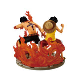 Ace & Luffy (Dramatic Memories) Revible Moment Ichibansho Figure