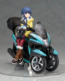 Yurucamp Shima Rin with 3-Wheel Scooter 1/10 Scale Figure