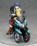 Yurucamp Shima Rin with 3-Wheel Scooter 1/10 Scale Figure