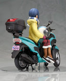 Yurucamp Shima Rin with 3-Wheel Scooter 1/10 Scale Figure