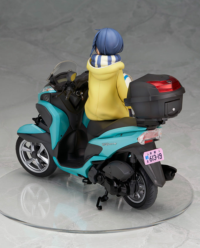 Shima Rin with Scooter 1/10スケール Alter Yurucamp Shima Rin with 3-Wheel Scooter 1/10 Scale