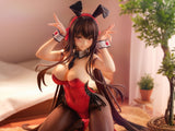 Amakano 2+ Yuuhi Kurohime Bunny Suit ver. 1/4 Scale Figure