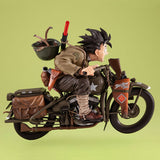 DESKTOP REAL McCOY EX Son Goku & Motor Bike Complete Figure