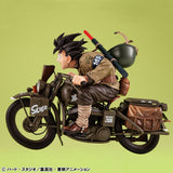 DESKTOP REAL McCOY EX Son Goku & Motor Bike Complete Figure