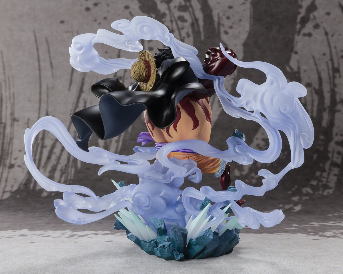 gear 0 luffy Bandai Tamashii Nations Figuarts ZERO (EXTRA BATTLE) Monkey D. Luffy -Gear 4 Battle of Monster | One Piece