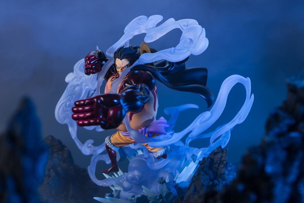 figuarts zero luffy gear 4 Bandai Tamashii Nations Figuarts ZERO (EXTRA BATTLE) Monkey D. Luffy -Gear 4 Battle of Monster | One Piece