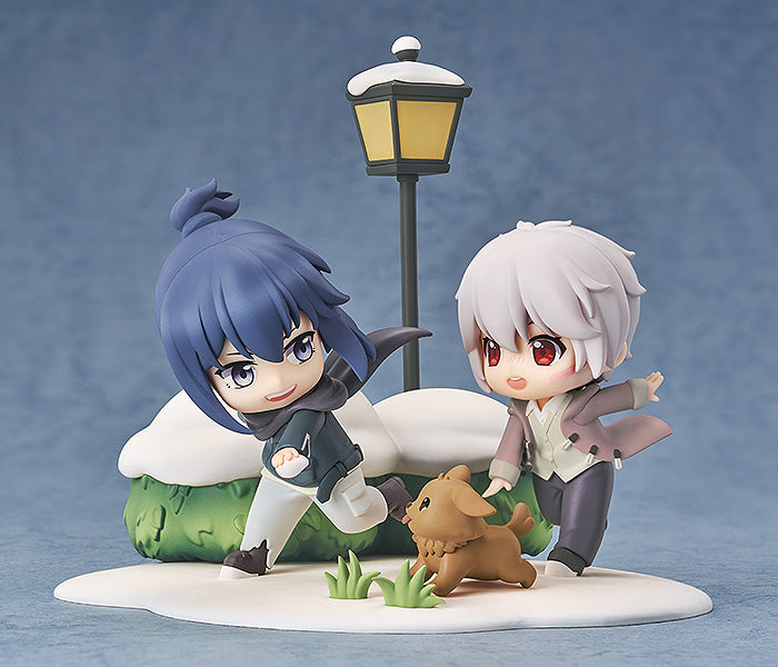 Shion and Nezumi Chibi Figures: A Distant Snowy Night Ver. Complete Figure
