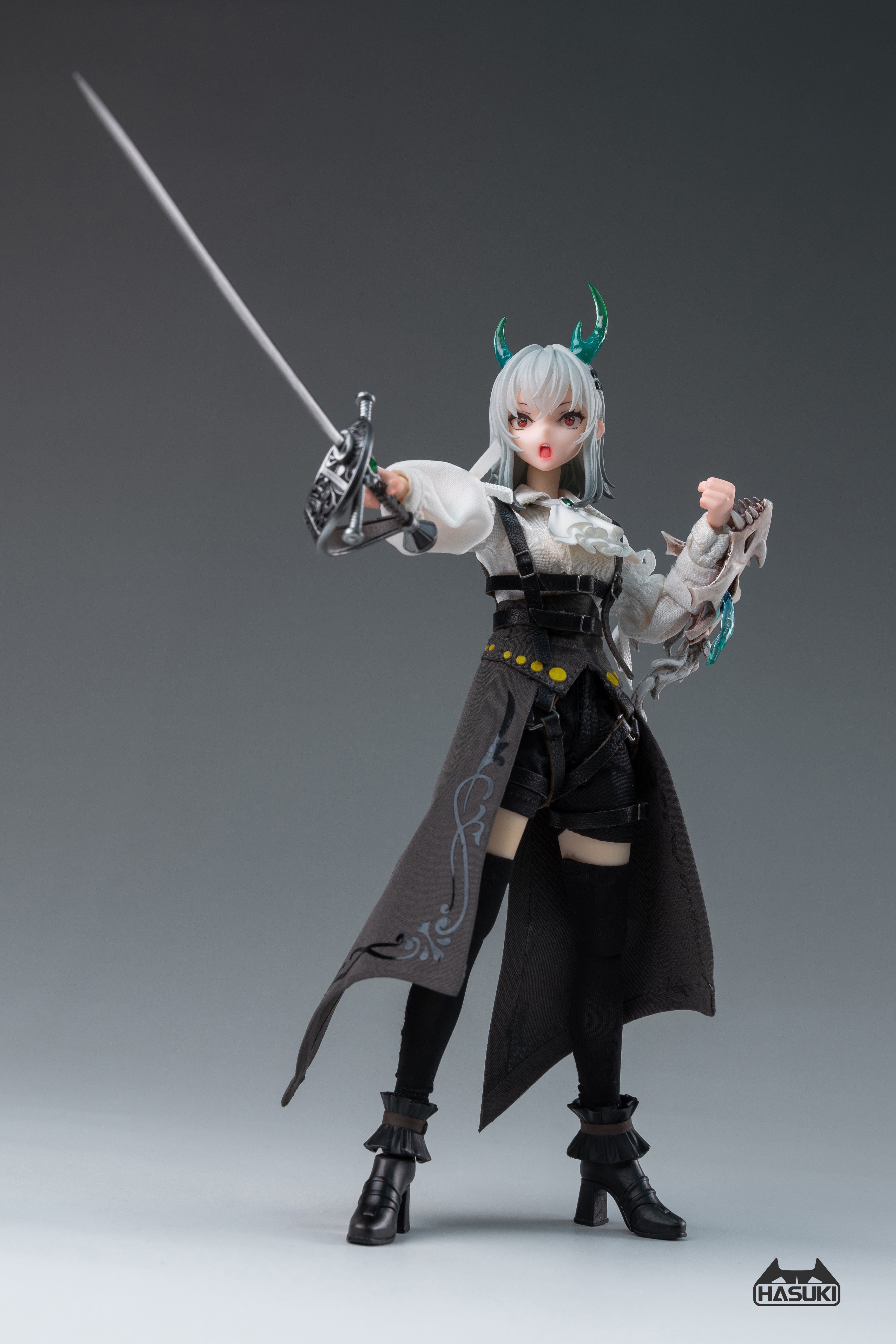 The Rope Knight Hasuki Pocket Art Series PA008 Rose Knight Gloria 1/12 Action Figure ...