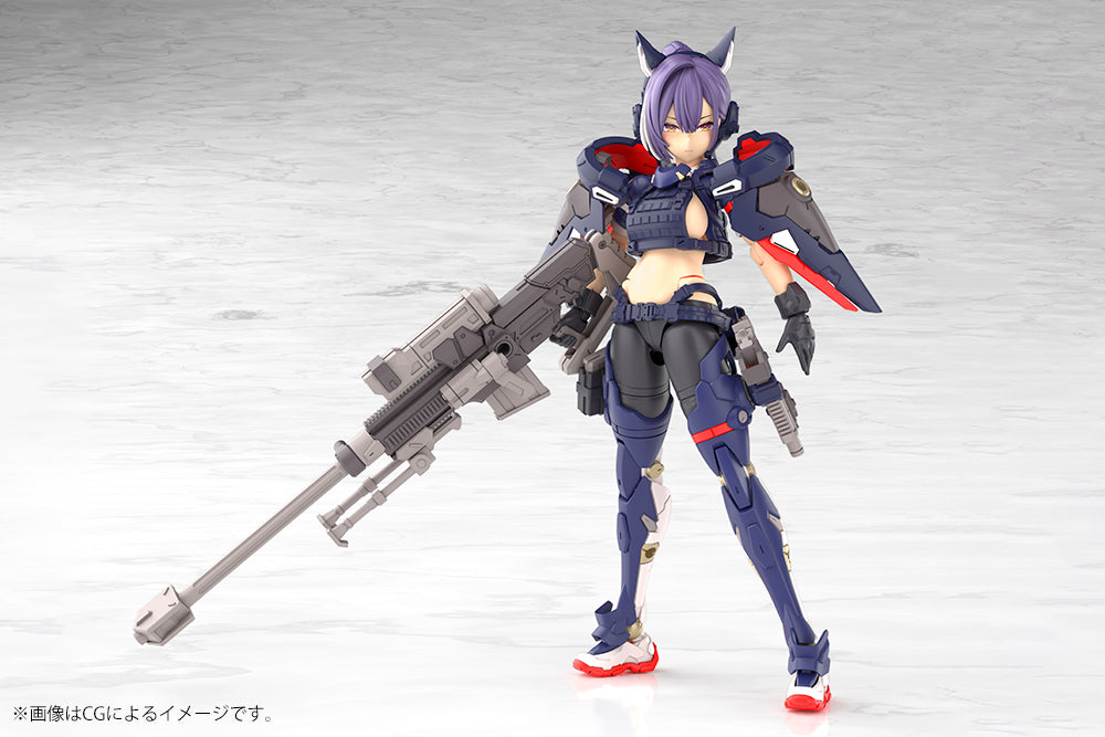Megami Device Plastic Model Kit 1/1 Yggdrasis Skoll Sharpshooter - Tampilan Depan