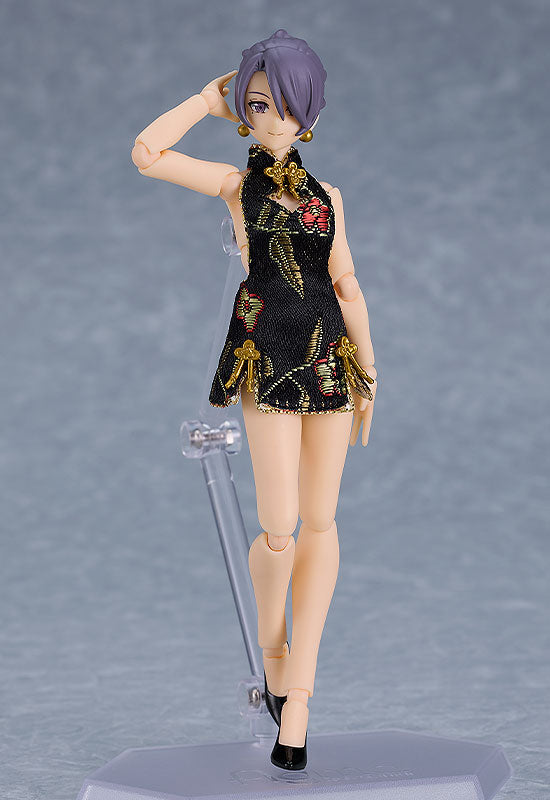 Max Factory figma Female Body (Mika) with Mini Skirt Chinese Dress ...