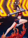 Slay The Gods Hong Ying Rose Fire Feather Cloak 1/6 Scale Figure