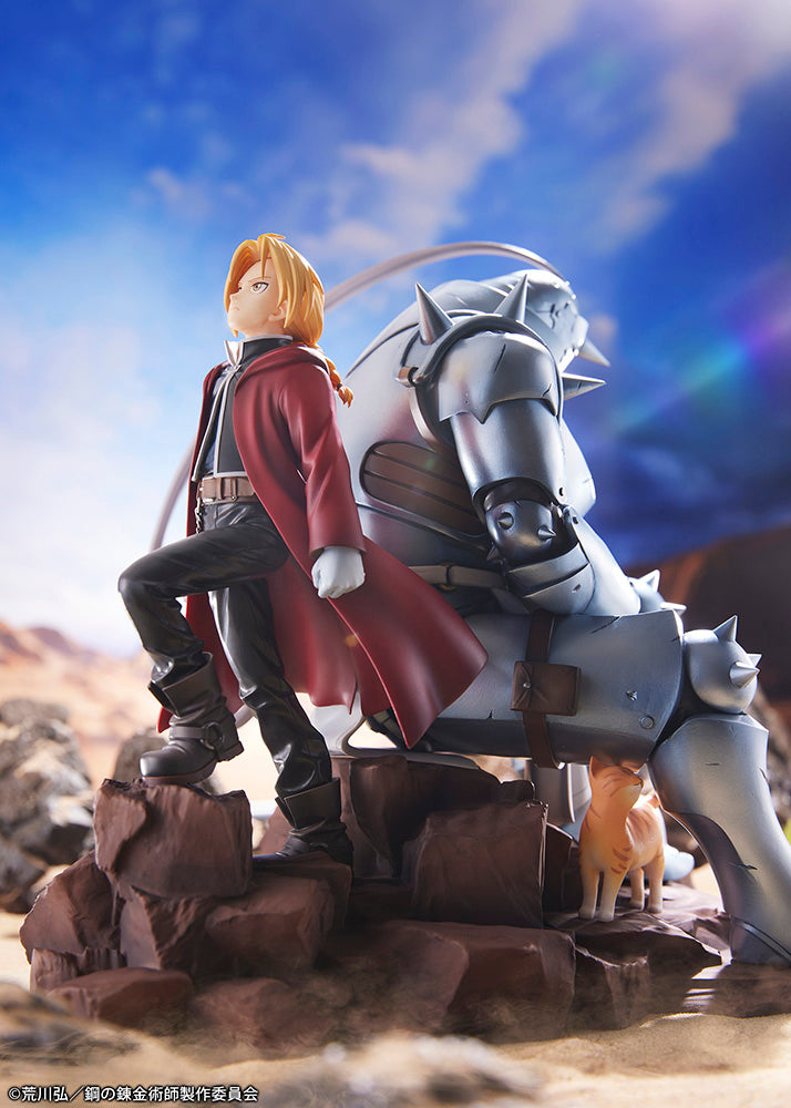 Fullmetal Alchemist: Brotherhood Edward Elric and Alphonse Elric Brothers  Version Statue