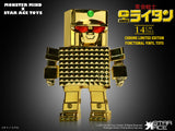 Gold Lightan Golden Warrior (Gold Plated Ver.) Action Figure