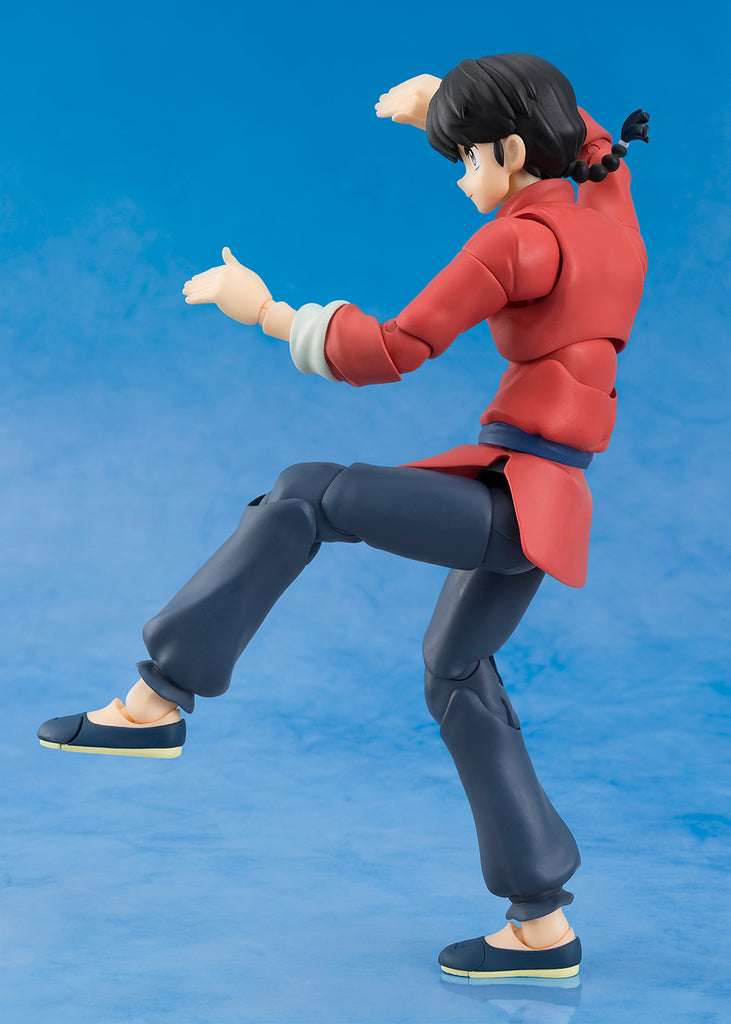 Figura De Acción Ranma 1/2 - Saotome En Versión Chica - Bandai Tamashii Nations 13 Cm - Edición Japonesa