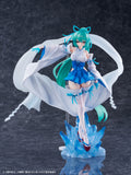 Gushing over Magical Girls Magia Azur: The Frost Priestess 1/7 Scale Figure