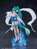 Gushing over Magical Girls Magia Azur: The Frost Priestess DX Ver. 1/7 Scale Figure